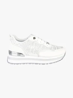Laura Biagiotti Sneakers donna stringate con platform - bianco