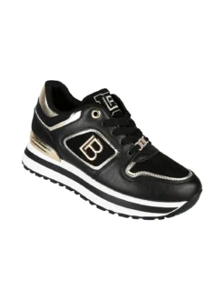 Laura Biagiotti Sneakers donna stringate con platform - nero