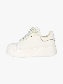 Laura Biagiotti Sneakers gioiello da donna con platform - beige