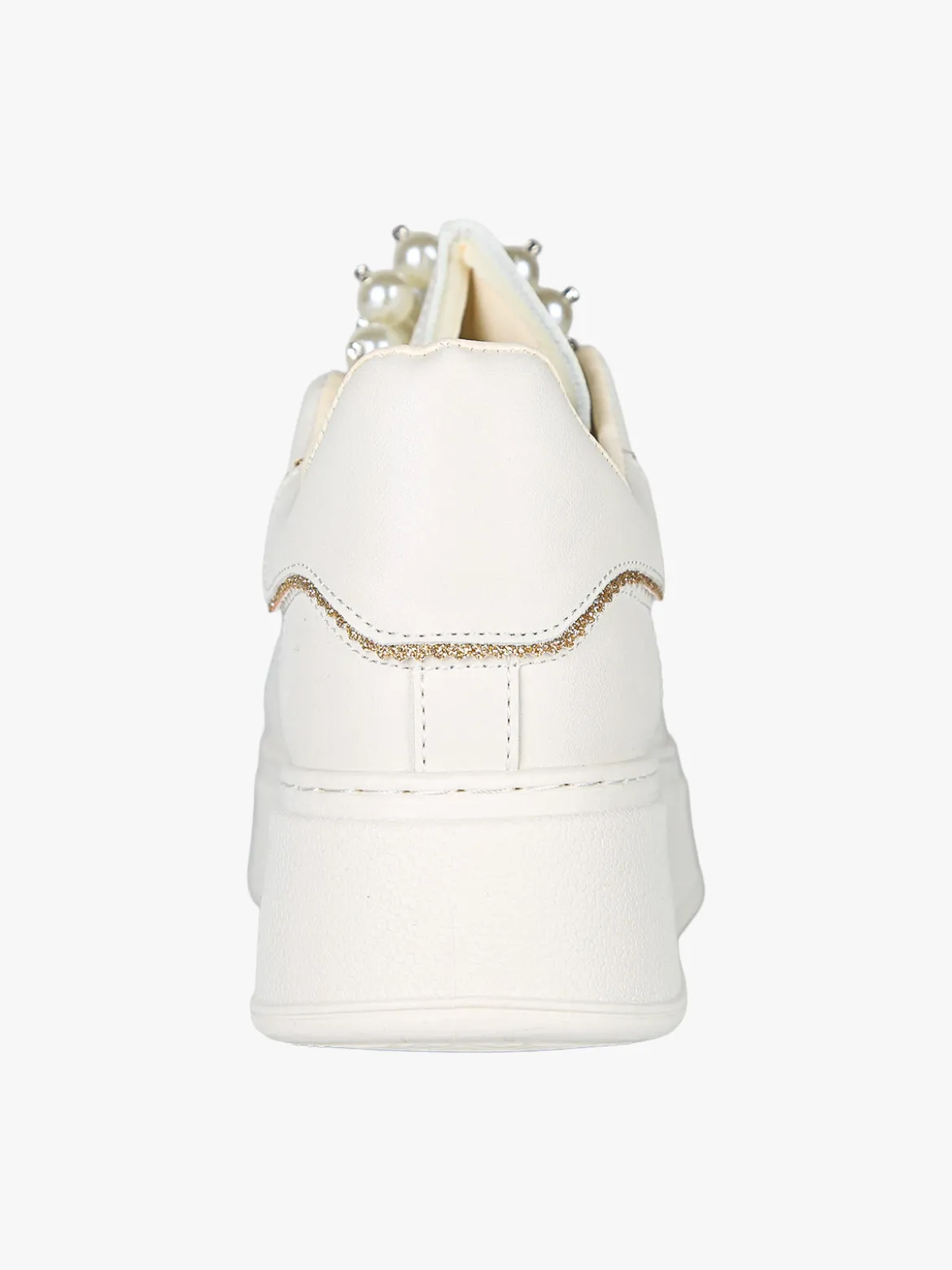 Laura Biagiotti Sneakers gioiello da donna con platform - beige