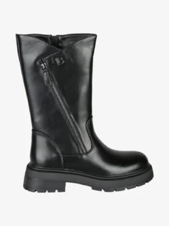 Laura Biagiotti Stivaletti donna chunky con cerniere - nero