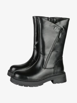 Laura Biagiotti Stivaletti donna chunky con cerniere - nero