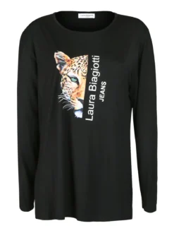 Laura Biagiotti T-shirt da donna lunga con stampa