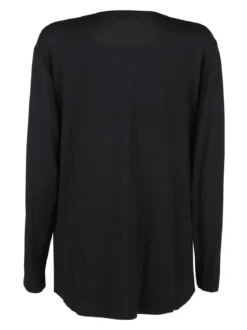 Laura Biagiotti T-shirt donna a maniche lunghe con strass