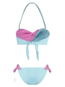 Leonado Costume bambina 2 pezzi bicolore