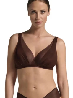 Lepel TESORO VELABRA 300 Reggiseno donna senza ferretto coppa B - coffe