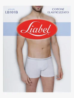 Liabel Boxer da uomo in cotone elasticizzato