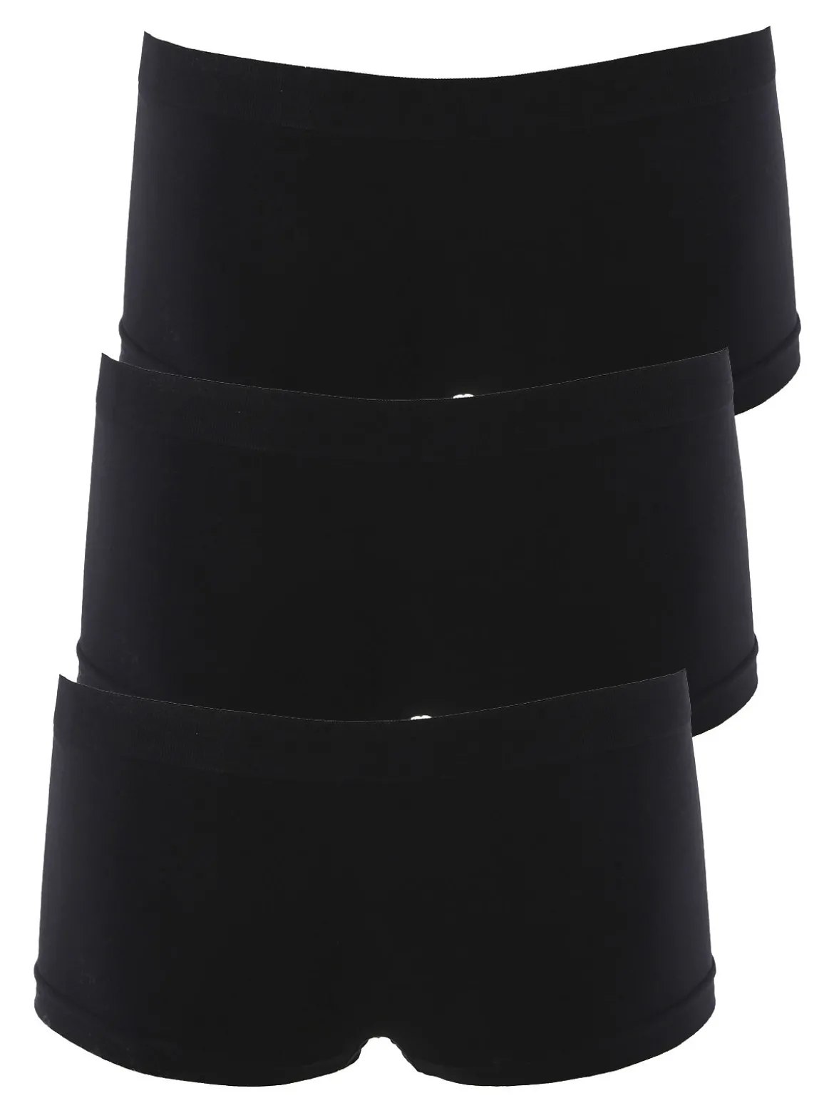 Liabel Confezione da 3 pezzi boxerino donna in microfibra - nero