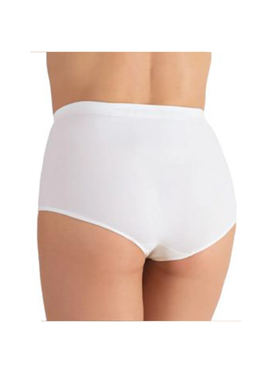 Liabel Culotte contenitiva da donna in microfibra - bianco