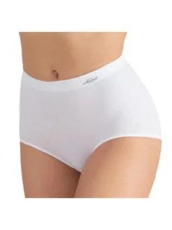Liabel Culotte contenitiva da donna in microfibra - bianco