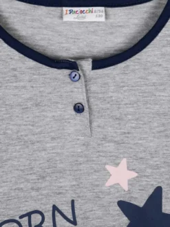 Liabel Pigiama lungo 2 pezzi con stelle