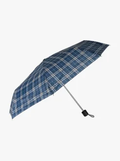Link Ware Ombrello pieghevole a quadri con custodia