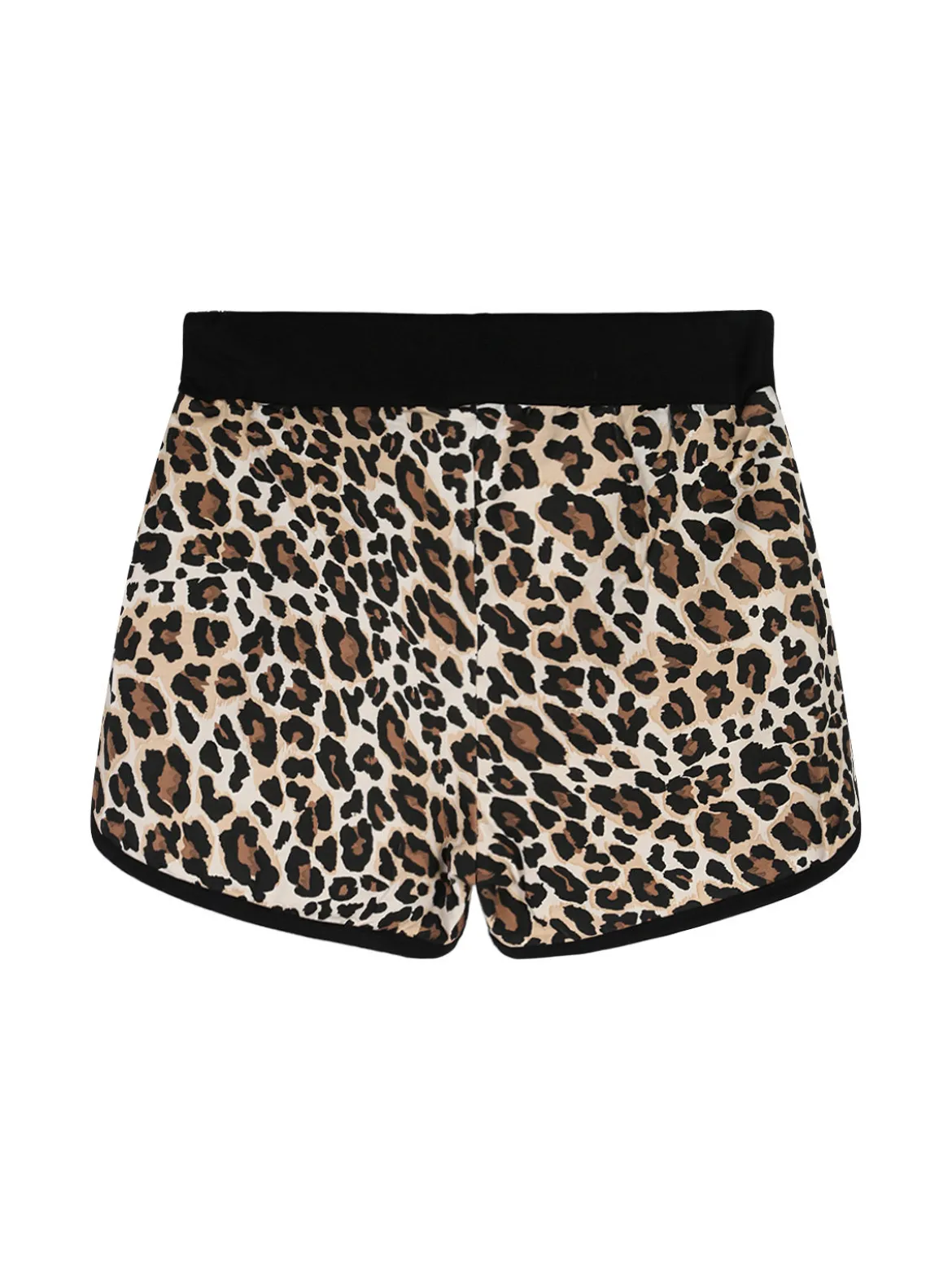 Lollitop Completo corto da bambina con t-shirt crop e shorts maculati