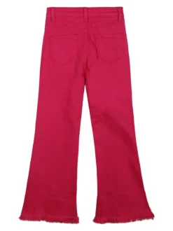 Lollitop Pantaloni da bambina a zampa con pietre