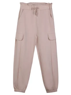 Lollitop Pantaloni da bambina in cotone con polsini