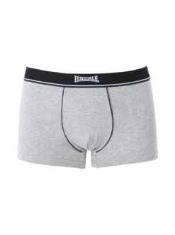 Lonsdale Boxer da uomo in cotone - grigio