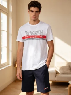 Lonsdale Completo corto da uomo in cotone