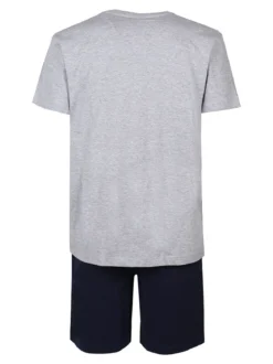 Lonsdale Completo corto da uomo in cotone con scritta