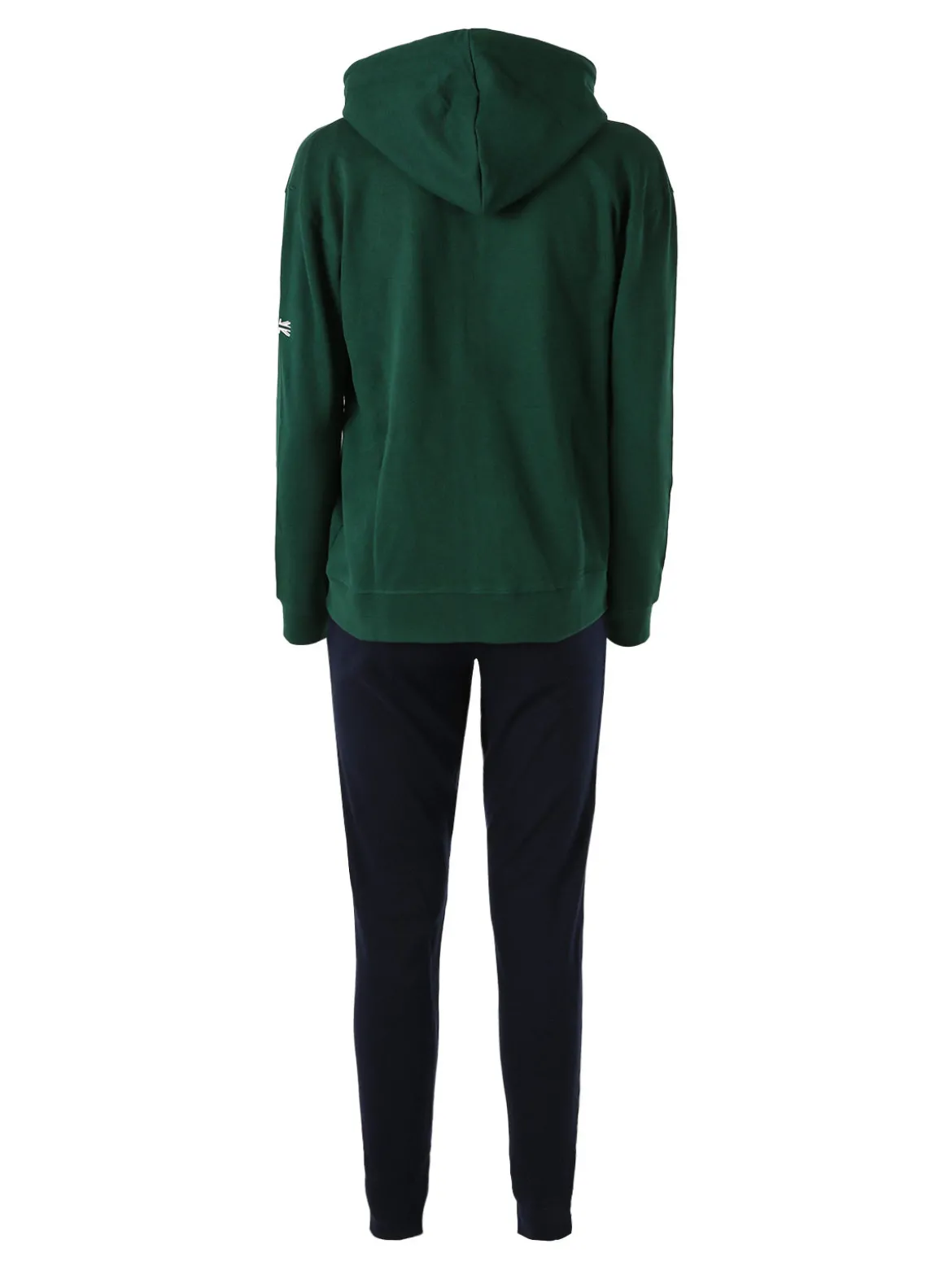 Lonsdale Completo tuta da donna con cappuccio e zip - verde