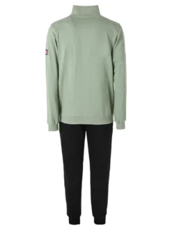 Lonsdale Completo tuta da uomo full zip - pistacchio