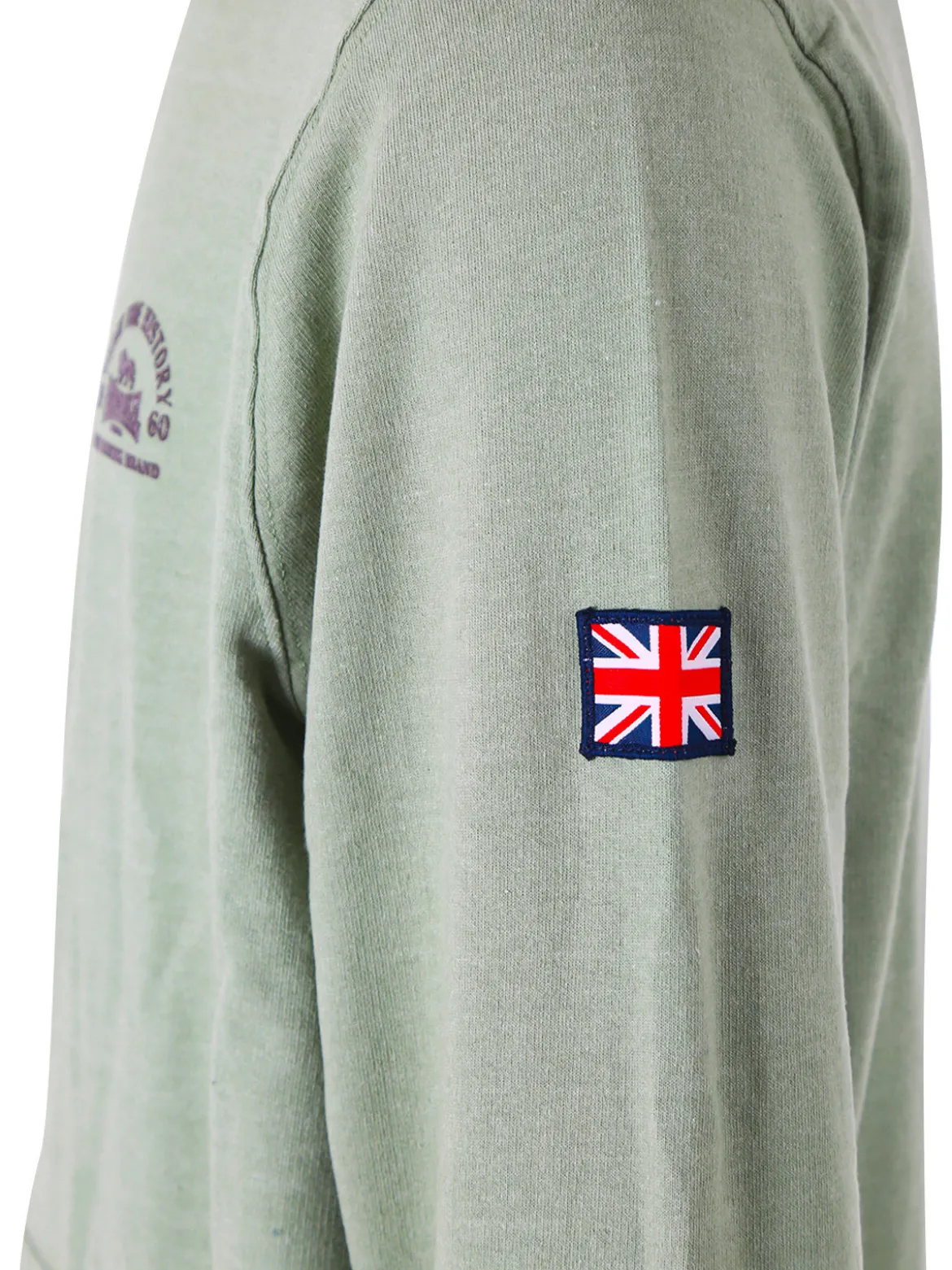 Lonsdale Completo tuta da uomo full zip - pistacchio