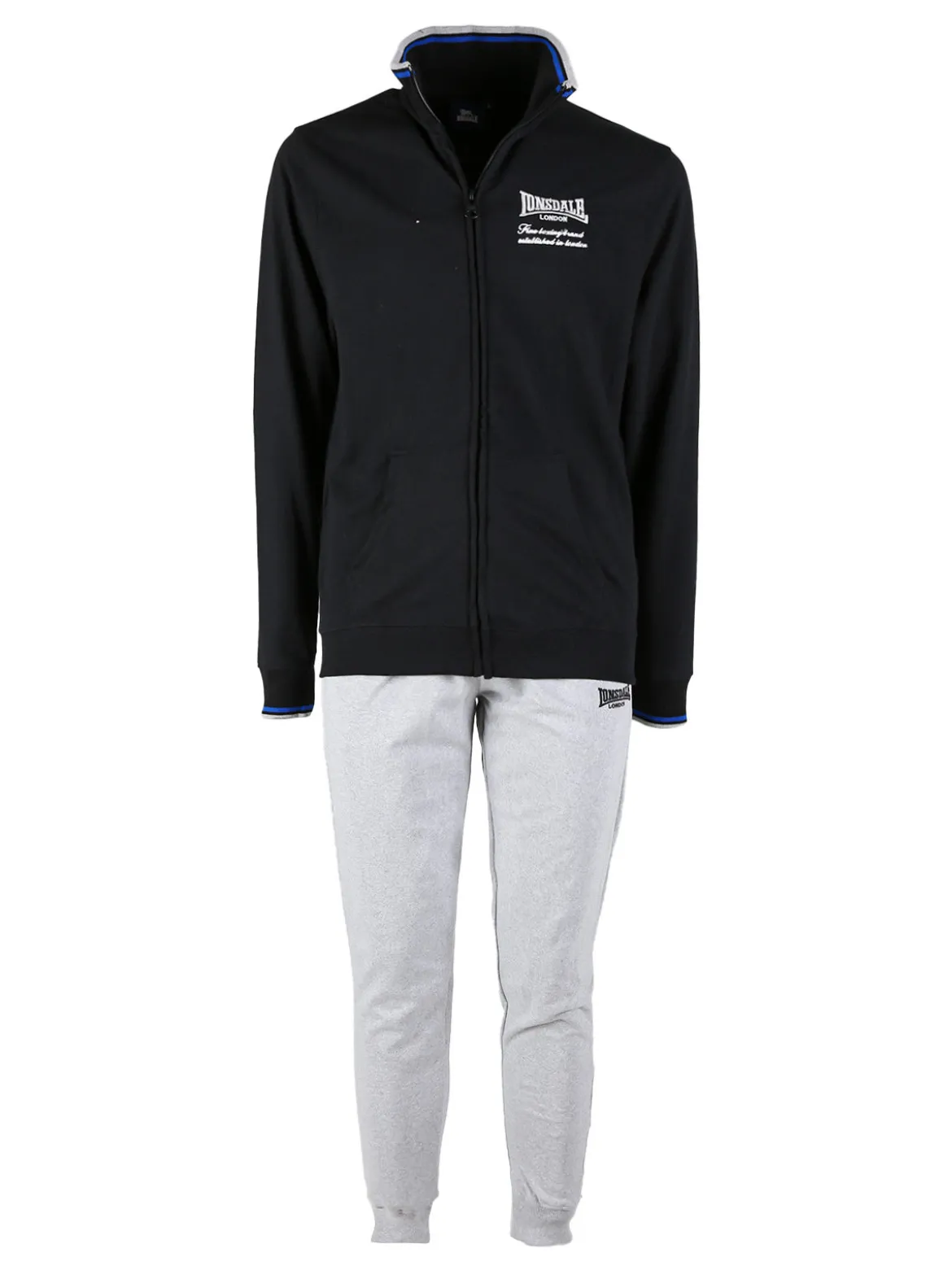 Lonsdale Completo tuta da uomo sportiva con zip intera