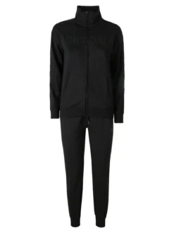 Lonsdale Completo tuta donna 2 pezzi full zip - nero