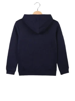 Lonsdale Felpa pesante da bambina con cappuccio e zip