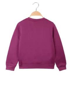 Lonsdale Felpa pesante da bambina con scollo tondo
