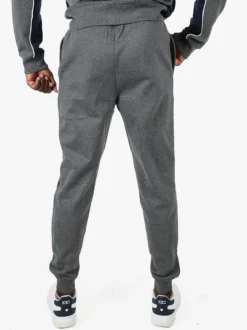 Lonsdale Pantaloni tuta da uomo con coulisse e polsini - grigio