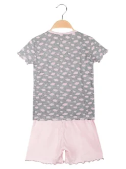 Lonsdale Pigiama corto da bambina in cotone