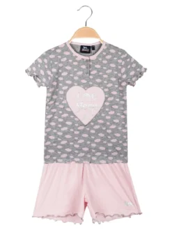 Lonsdale Pigiama corto da bambina in cotone