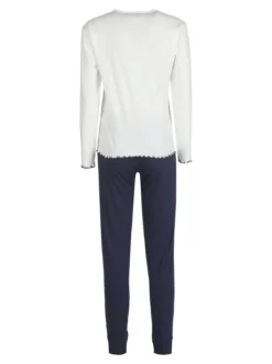 Lonsdale Pigiama lungo da donna in cotone