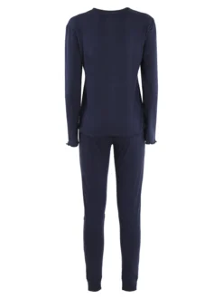Lonsdale Pigiama lungo da donna misto cotone