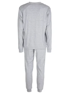 Lonsdale Pigiama lungo da uomo in cotone interlock