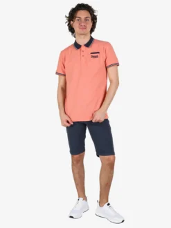 Lonsdale Polo da uomo a maniche corte con taschino