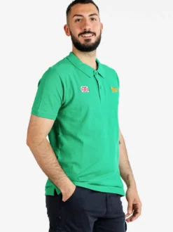 Lonsdale Polo in cotone da uomo manica corta