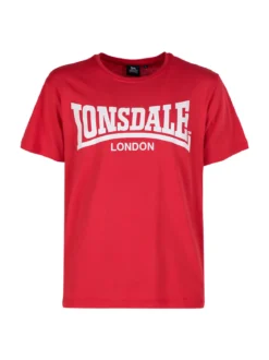 Lonsdale T-shirt da uomo in cotone con logo