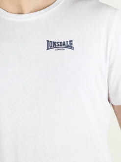 Lonsdale T-shirt da uomo in cotone con logo