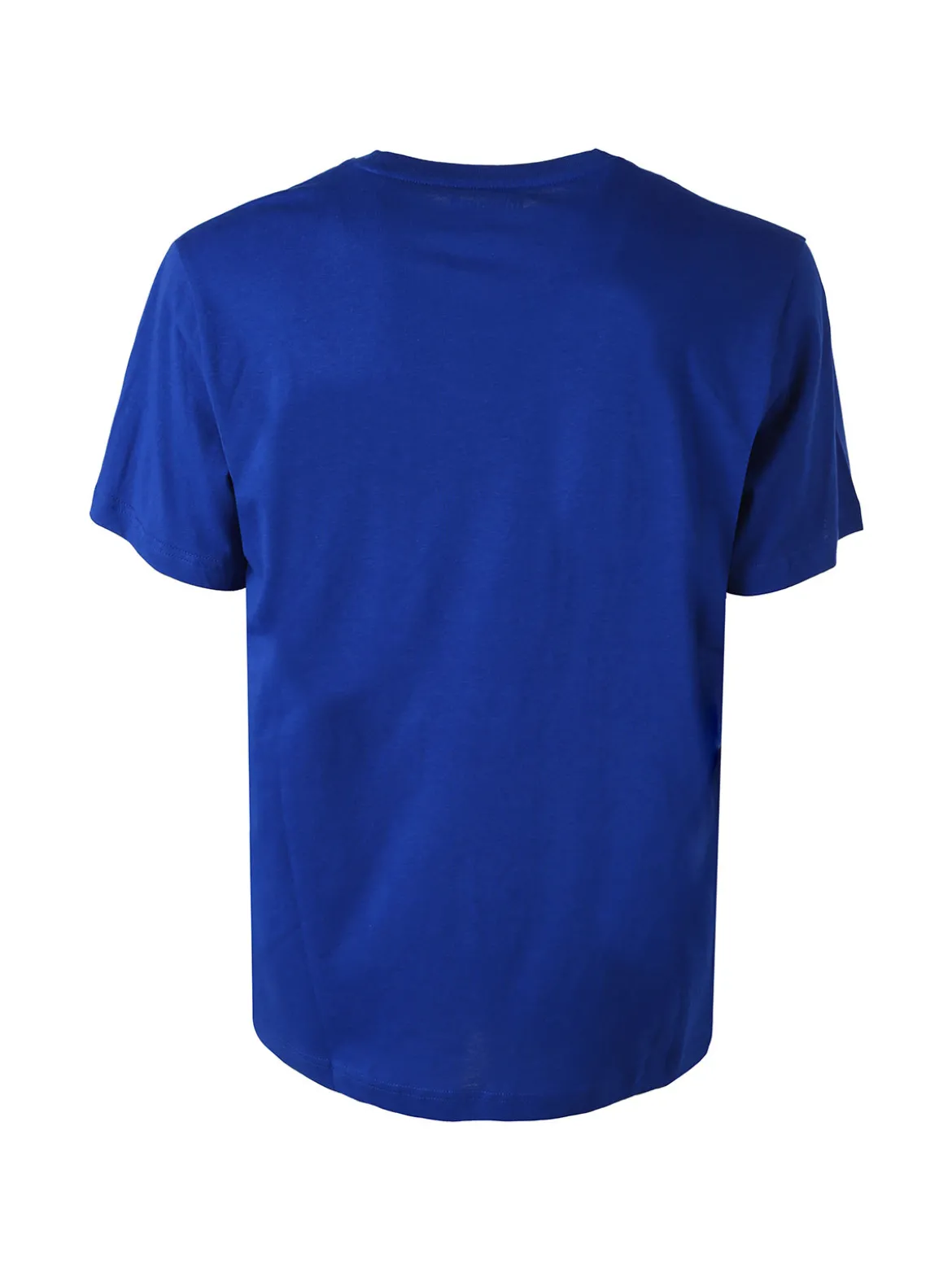 Lonsdale T-shirt da uomo in cotone con maxi stampa logo - blu