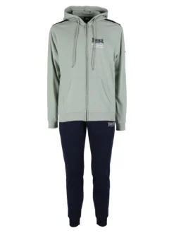 Lonsdale Tuta da uomo 2 pezzi con cappuccio e zip