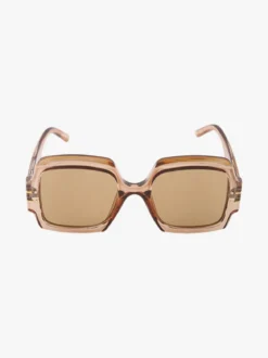 Looks Style Occhiali da sole quadrati da donna - champagne