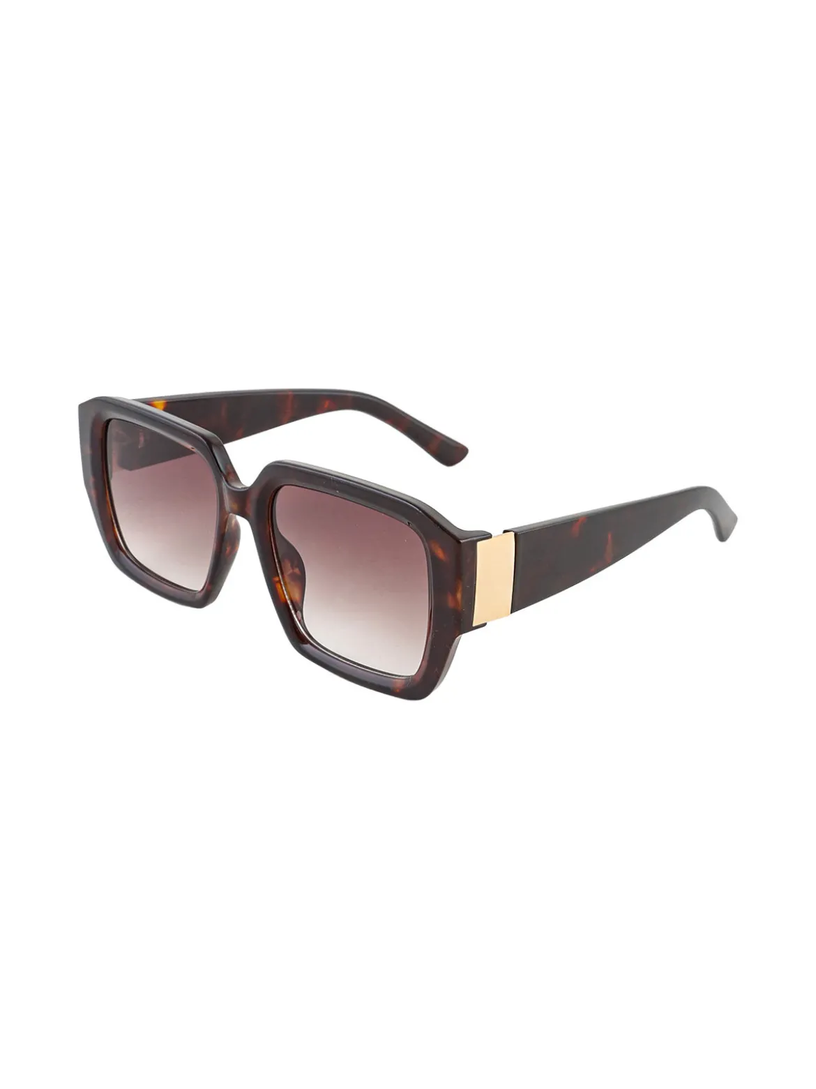 Looks Style Occhiali da sole quadrati da donna - moro