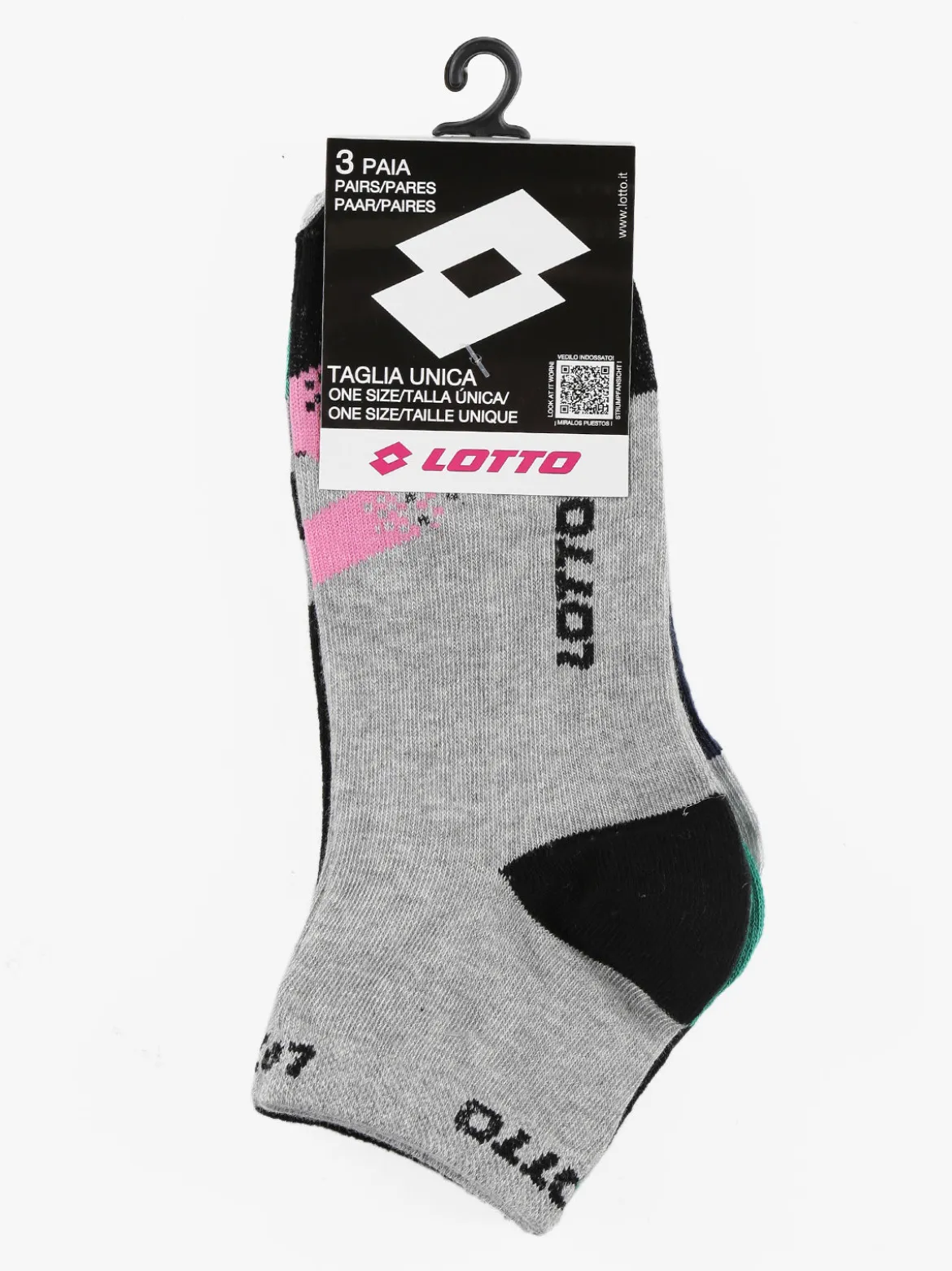 Lotto Calze corte da donna confezione da 3 paia