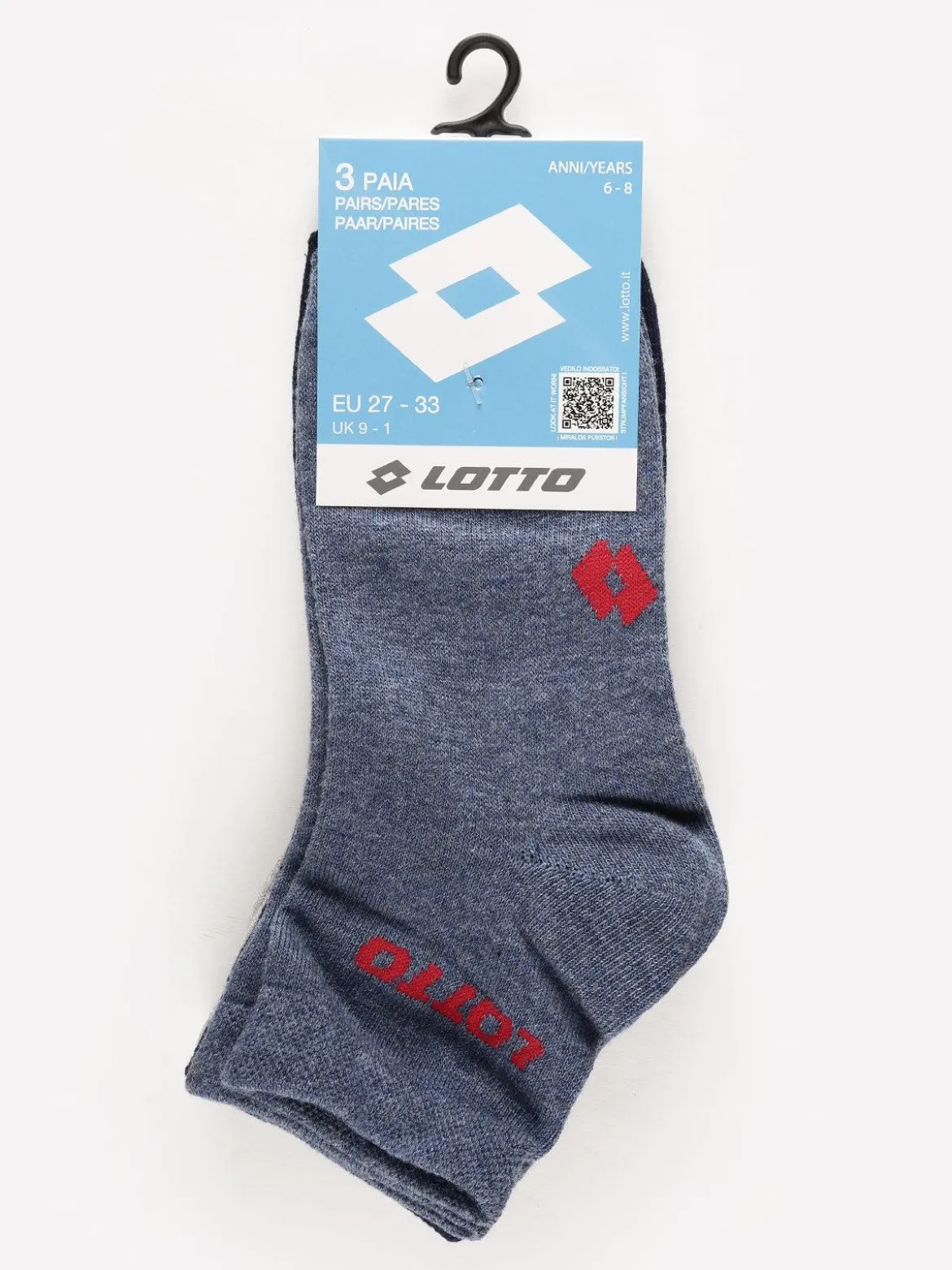 Lotto Calze midi bambini 3 paia