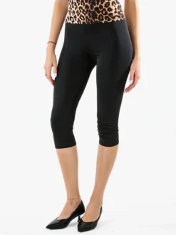 Lovery Leggings donna al ginocchio - nero