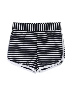 Luisa Chic Completo corto da bambina con canotta e shorts rigati