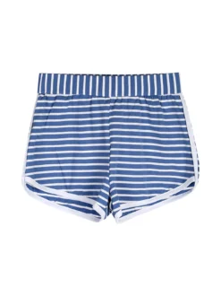 Luisa Chic Completo corto da bambina con canotta e shorts rigati