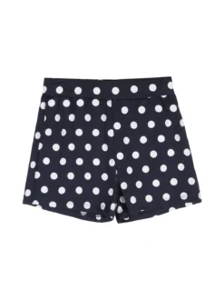 Luisa Chic Completo corto da bambina con t-shirt e shorts a pois