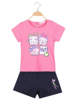 Luisa Chic Completo corto da neonata 2 pezzi